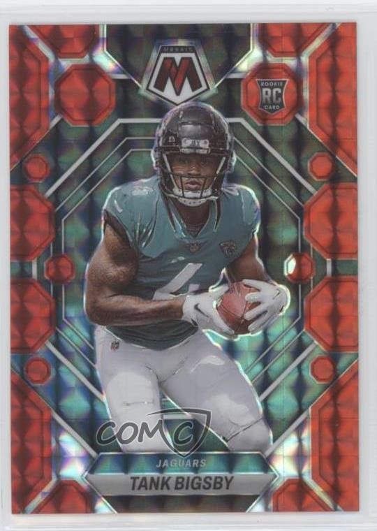 2023 Panini Mosaic Rookies Red Mosaic Prizm Tank Bigsby #364 Rookie RC 0jb5