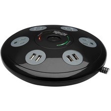 Tripp Lite TLP406USBUFO 6ft Surge Protector 4 Outlets 4 USB-A Black
