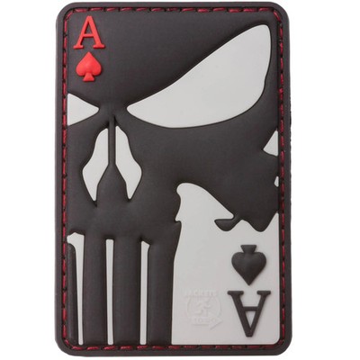 Jackets To Go JTG 3D Patch Punisher Ace of Spades fullcolor
