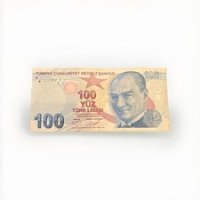 Turkey 100 Lira 2009 - Circulation Turkish Banknote In Excellent Condition