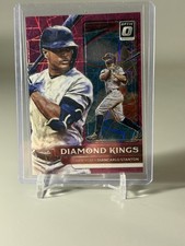 2022 Panini Donruss Optic Diamond Kings Giancarlo Stanton #3 Pink Velocity /249