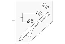 Genuine Honda Body A-pillar Trim Panel 84151-sna-a11za Genuine Honda Body A-pillar Trim Panel 84151-sna-a11za