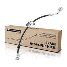 Front Driver Side Brake Hydraulic Hose Compatible with Select Dodge Models -