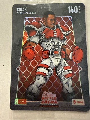 Bojax Bo Jackson Battle Arena 140 Points Brawl Psa Magazine Promo Card Sealed