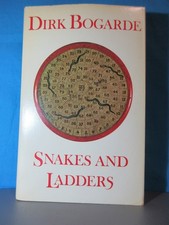 Dirk Bogarde Book: Snakes And Ladders: Hard Cover: 1st Ed: Dust Jacket ( 1978 )