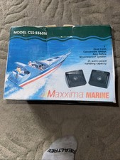 Maxxima Marine Speakers CSS-5575N Wedge 5 In Speakers New In Box.