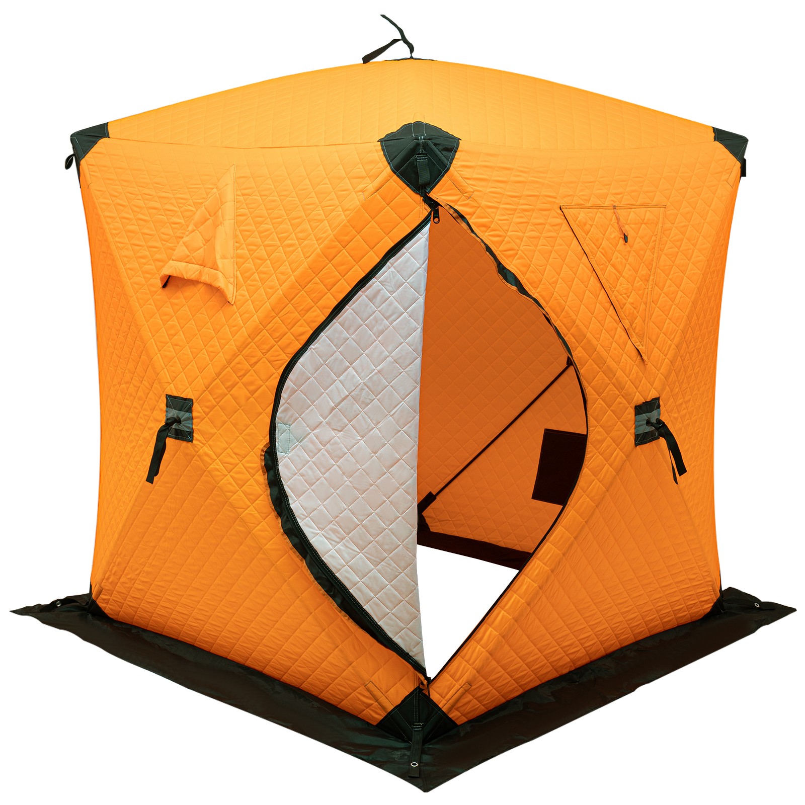 2-person Portable Ice Fishing Tent Thermal Ice Fishing Tent For Winter Camping