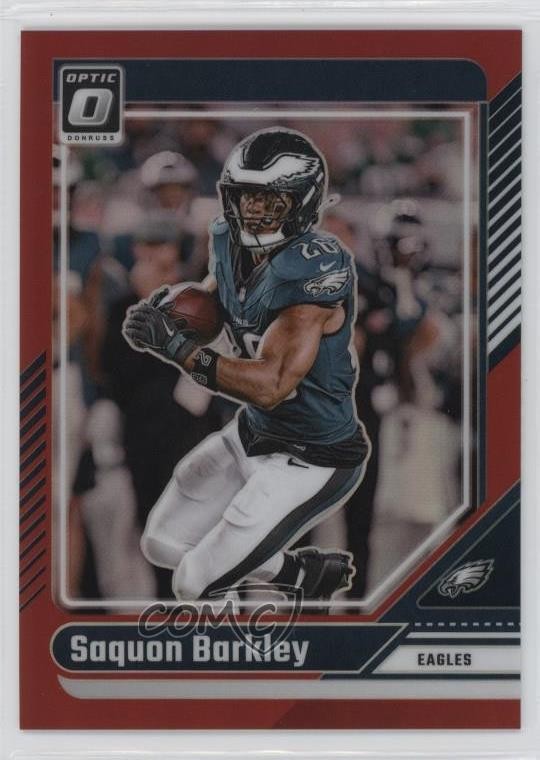 2024 Panini Donruss Optic Red Prizm 42/125 Saquon Barkley #159 1o2