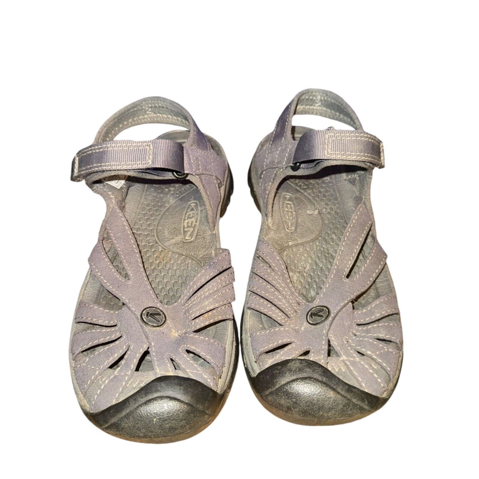 Keen Rose Sandalo Donna Taglia 6 Calamita Grigio Nero Punta Paracolpi Scarpa Regolabile