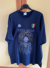 INTER FC T-SHIRT 19 SCUDETTO BLU GRAFICA DEI PROTAGONISTI MOD SCUDO 2   TAG XL