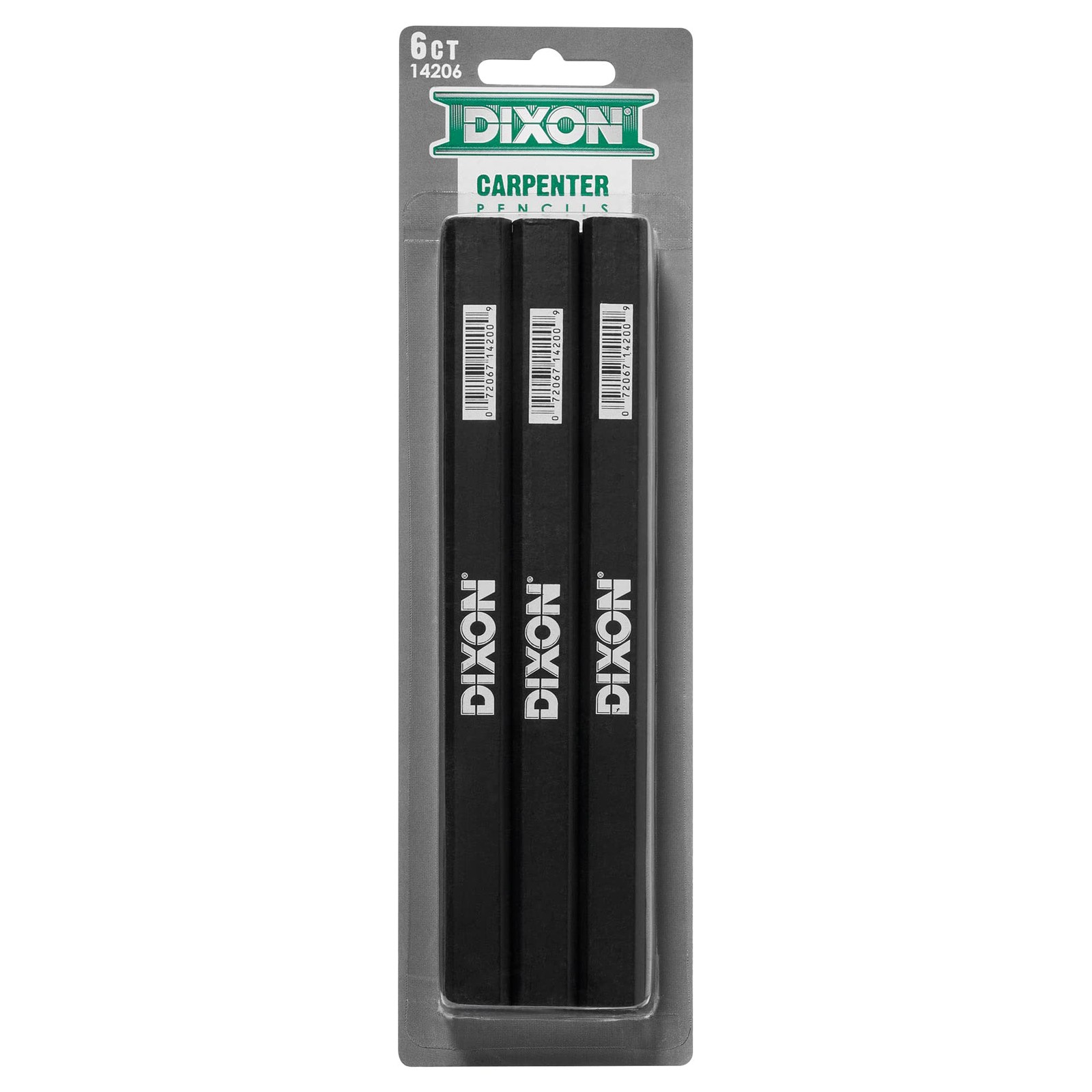 S 6 Count Smooth Black Mark Easy Sharpening Medium Grap...