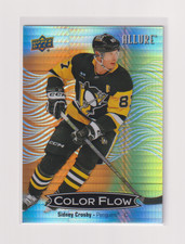 2024-25 Upper Deck Allure Sidney Crosby Color Flow Orange Yellow Spectrum /199