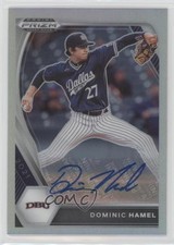 2021 Panini Prizm Draft Picks Silver Prizm Auto Dominic Hamel #PDP81 Auto 07qr
