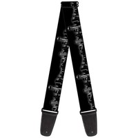Guitar Strap - Seattle Vivid Skyline Black/White (Us Import) ACC NEU