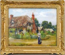 Henry John Yeend King (British, 1855-1924) Oil Painting Signed & Framed