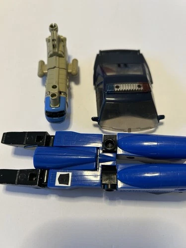 Vintage 1984 Gobots MR-50 Bandai Twin Spin Helicopter Parts & Pieces Lot Hasbro