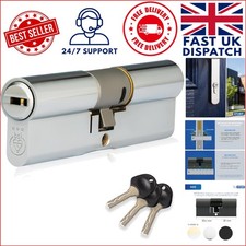 British Standard TS007 Euro Cylinder Lock 70mm - Ultimate Anti-Burglary Device