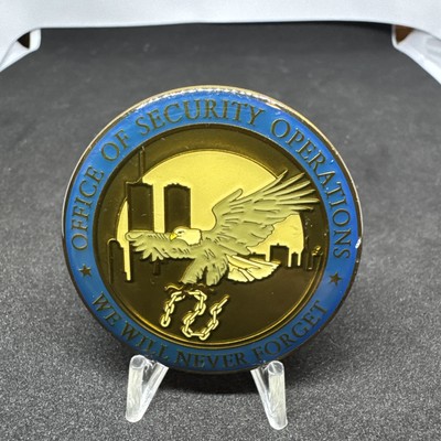TSA OFFICE OF SECURITY OPERATIONS HOME LAND SECURITY CHALLENGE COIN