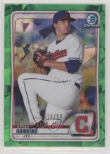 2020 Bowman Chrome Draft Sapphire Edition Green 26/50 Ethan Hankins #BD-141 1b8