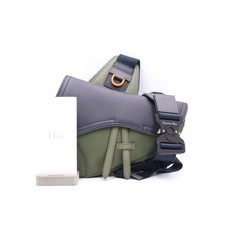 Dior 1ADPO246USC Olive Saddle Bag Unisex Crossbody Bag aa23363 152894589