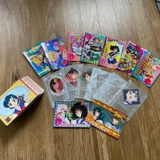 Sailor Moon Trading Card Set Over 100 Cards Including Rare Collectibles Used
