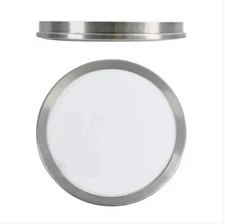 Energetic 14” LED Flush Mount Light – Brushed Nickel