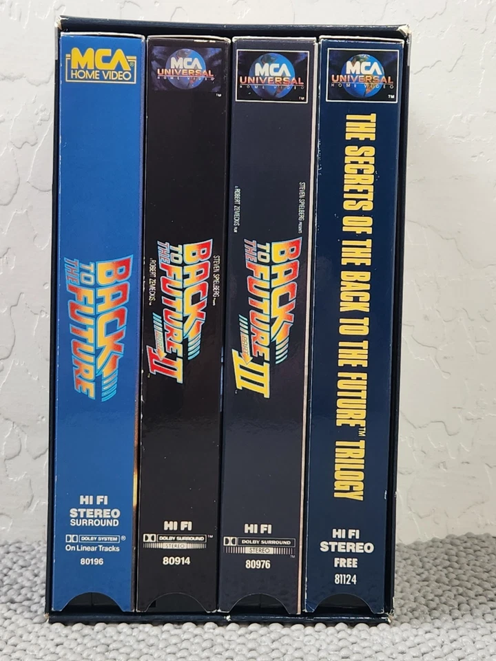 Back to the Future Trilogy and the Secrets of the Trilogy (VHS, 1991, Limited... - Image 3 of 4