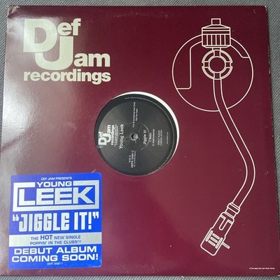 Young Leek - Jiggle It! - radio/acapella/instrumental Promo - US 2006 - EX / EX