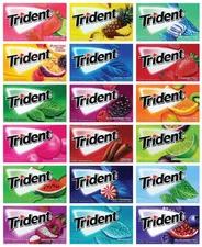 Assortment | Trident Chewing Gum Sampler Gum Variety Pack | Sugar-Free | Asso...