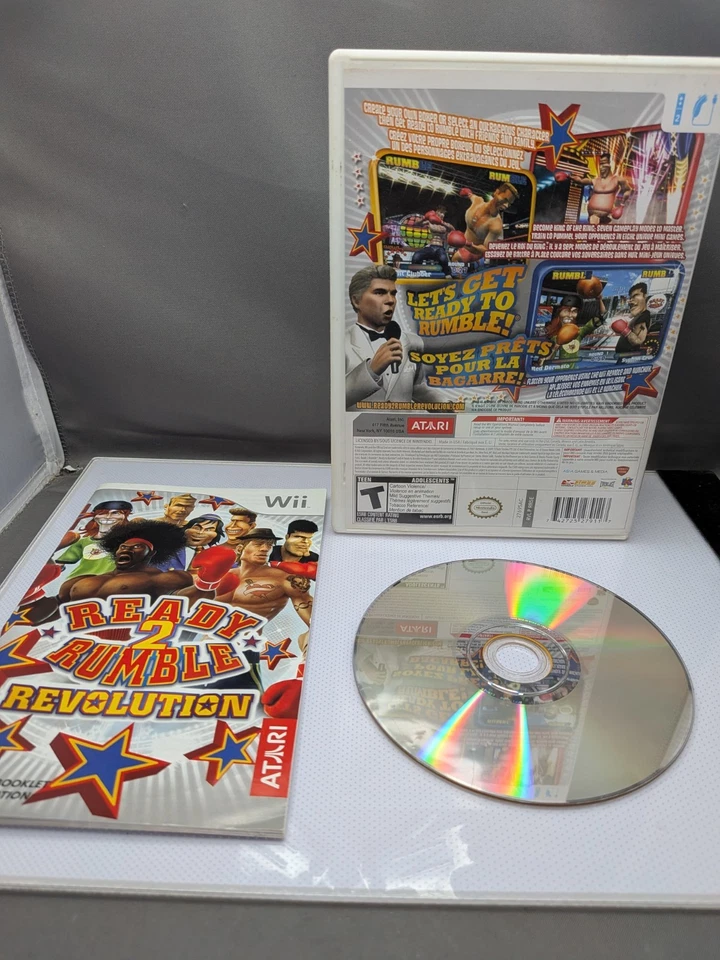 Ready 2 to Rumble Revolution (Nintendo Wii) CIB Complete - Image 2 of 4