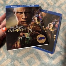 Black Adam Blu-Ray W/ Slip Cover Sealed NEW  DC  Dwayne Johnson