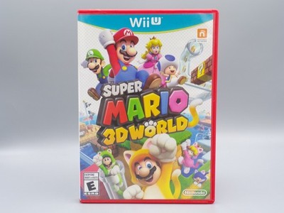 Super Mario 3D World Nintendo Wii U 2013 CIB Complete w/ Manual