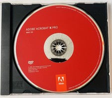 Vintage 2010 Mac OS Disc  Pro Document Tools Original DVD, Adobe Brand 