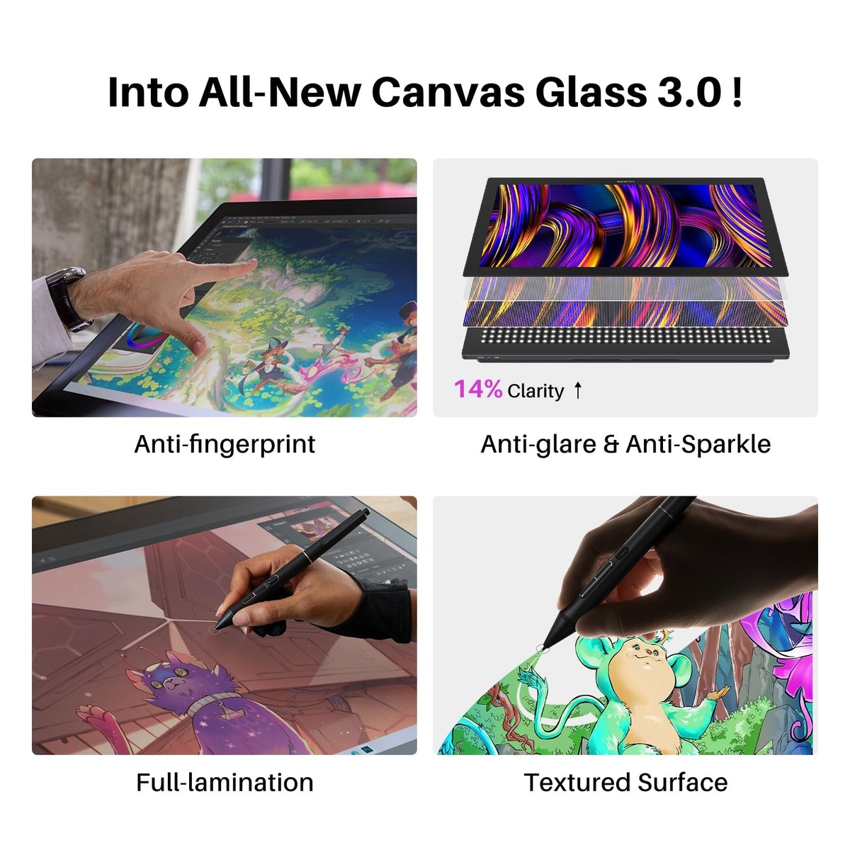 HUION Kamvas Pro 27(144Hz) Drawing Tablet 27