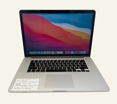2013 Apple MacBook Pro 15'' Retina A1398 i7-4750HQ 2.0GHz 8GB RAM 256 GB SSD