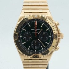 BREITLING CHRONOMAT B01 42 18K GOLD UHR RB013...