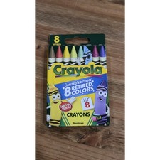 Crayola Crayons Limited Edition With 8 retired colors 1 box