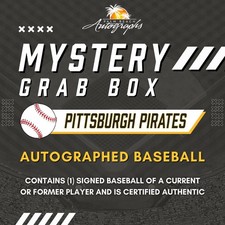 Mystery Grab Box - Pittsburgh Pirates Mlb Baseball Autographed Ball Mystery Grab Box - Pittsburgh Pirates Mlb Baseball Autographed Ball