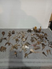 Mixed Brands Large Lot Of Metal Keys Key Blanks W Key Rings Padlocks Mixed Brands Large Lot Of Metal Keys Key Blanks W Key Rings Padlocks