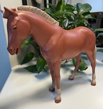 Vintage Marx Johnny West Red Sorrel Horse Poncho Pony No Saddle