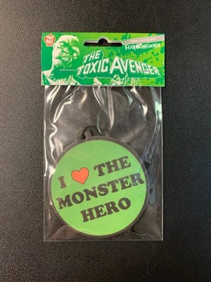 THE TOXIC AVENGER - I LOVE THE MONSTER HERO FEAR FRESHENER