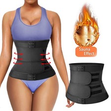 Body Shaper Waist Trainer Belt Slimming Sheath Belly Reducing Shaper Tummy Sweat