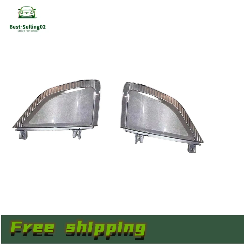 Decoración de faros diestro + derecho compatible con ISUZU NPR-HD NQR NRR 2023,2024 nuevo 1 par Foto 4 de 4