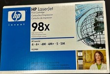 New Sealed Genuine HP 98X Black Microfine Toner Cartridge 92298X