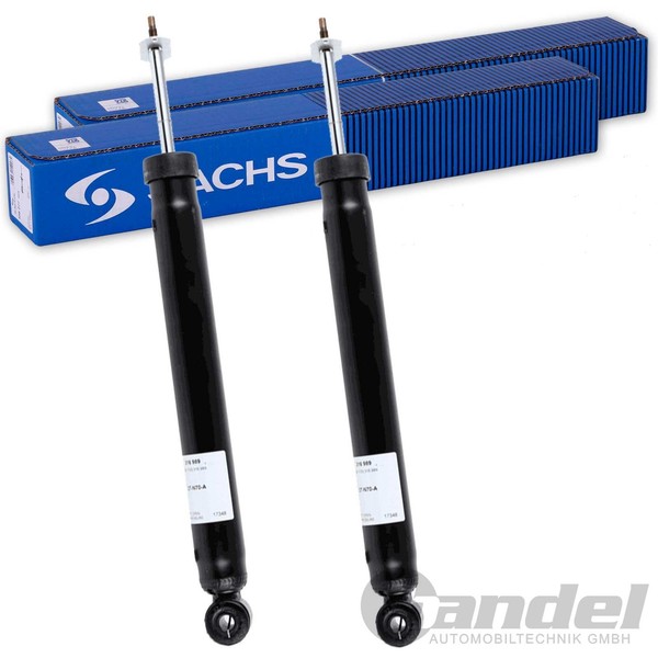 2X Sachs StoßDÄMpfer Hinten Passend FüR Ford Kuga I AB BJ 2008-image
