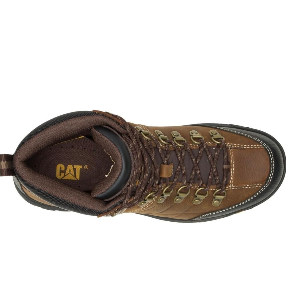 CAT Men's Threshold Waterproof Soft Toe Work Boot… - image 4