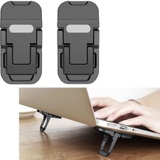 Portable Laptop Stand 3 Adjustable Angles Zinc Alloy Riser Fits 1017 Inches