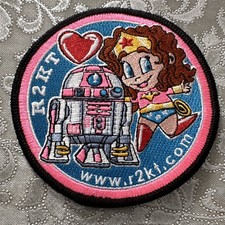 R2K1 Écusson/patch brodé à coudre thème dessins animés/télé/films 1 unité