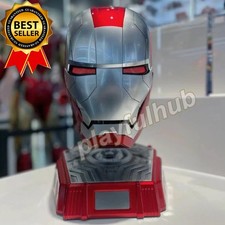 1/1 Iron Man Helmet MK5 Autoking Voice-controlled Mask Transform Cosplay Prop