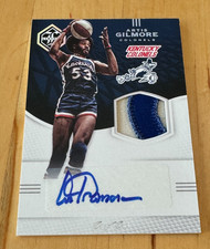 2016-17 Panini Limited Artis Gilmore 1/1 AUTO Game Used Patch Colonels RAREST!